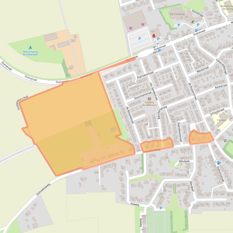 Kaart van postcodegebied 4371NC.