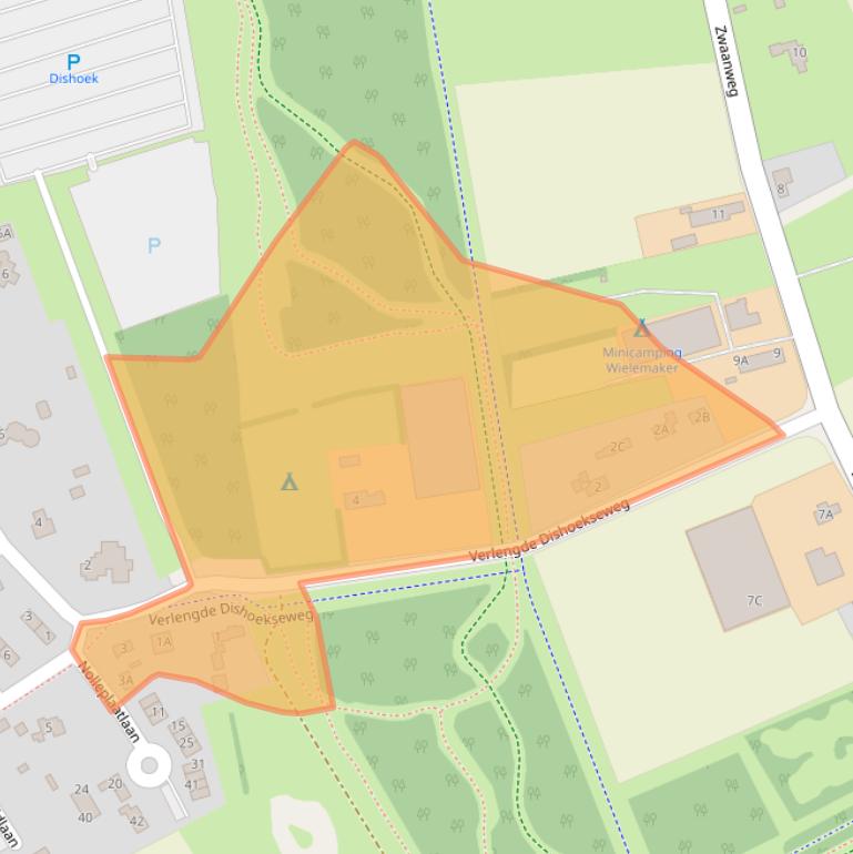 Kaart van postcodegebied 4371NK.