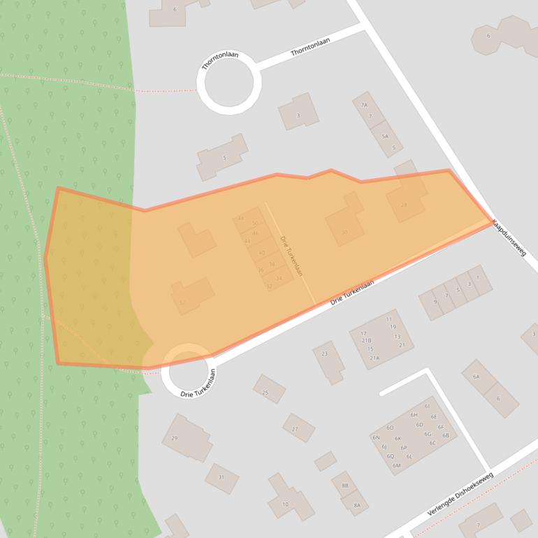 Kaart van postcodegebied 4371NM.