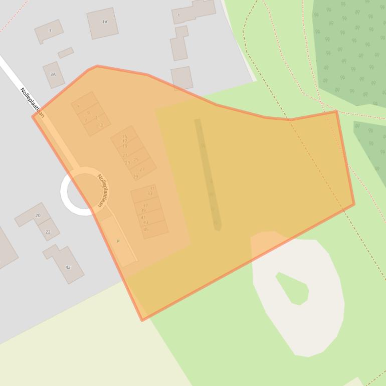 Kaart van postcodegebied 4371NX.