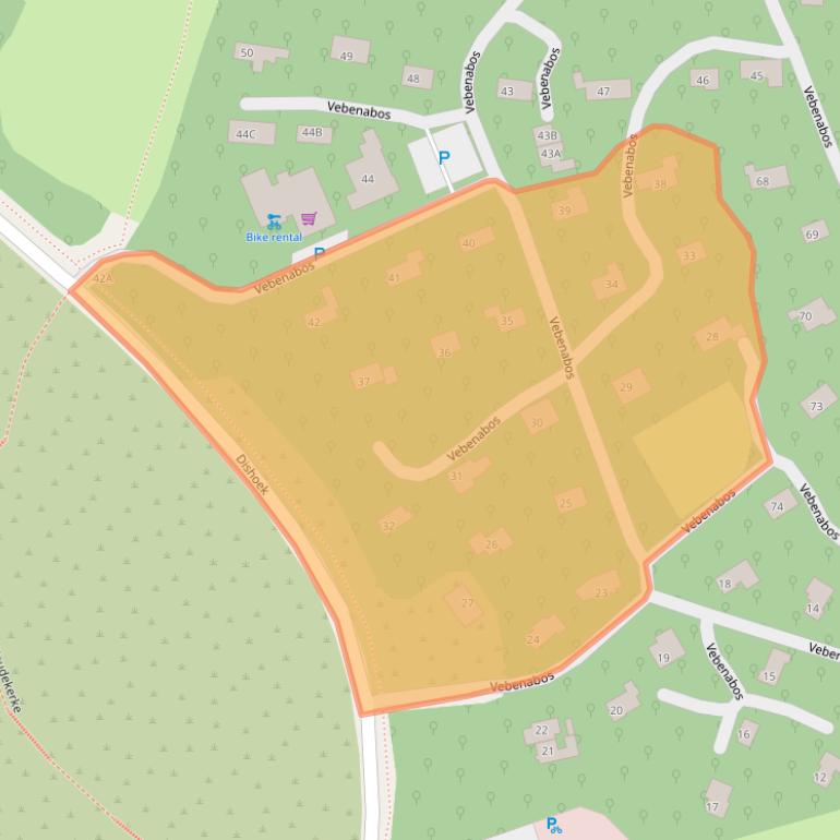 Kaart van postcodegebied 4371PB.