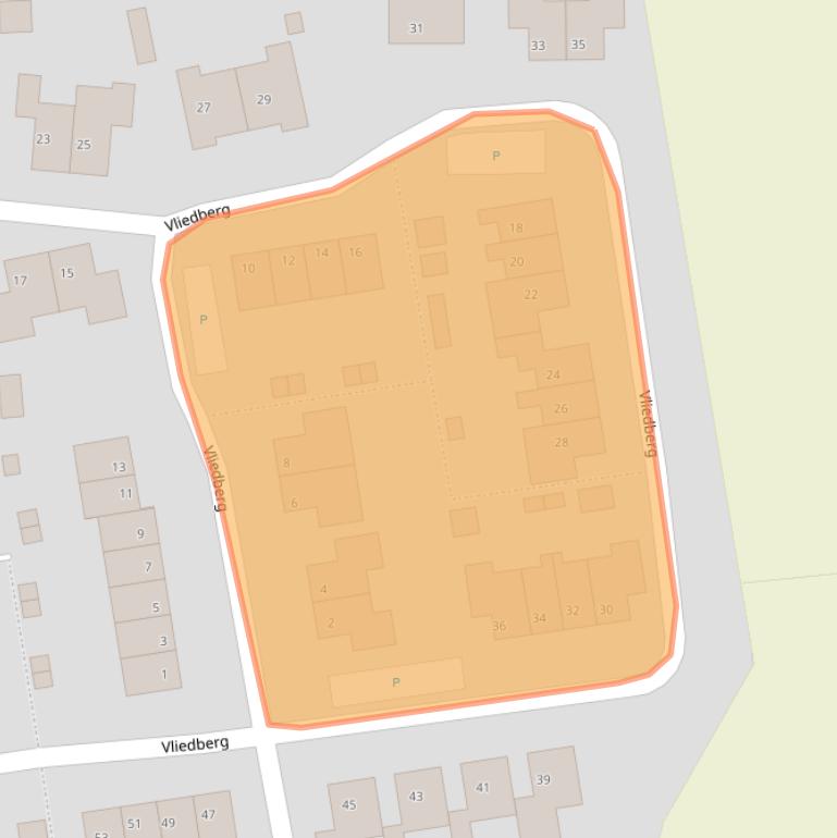 Kaart van postcodegebied 4373AX.