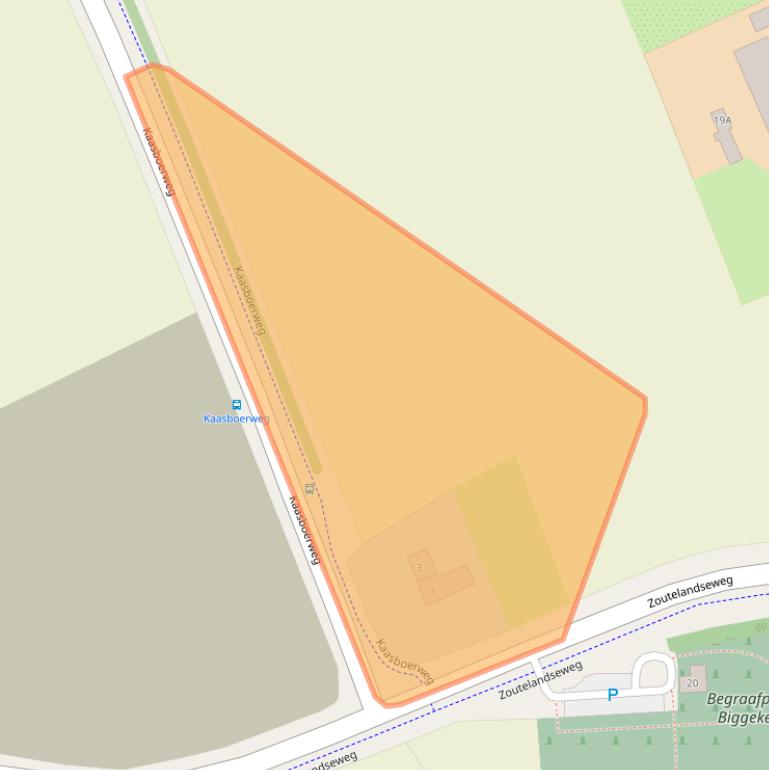 Kaart van postcodegebied 4373SB.