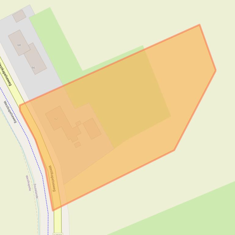 Kaart van postcodegebied 4374NC.