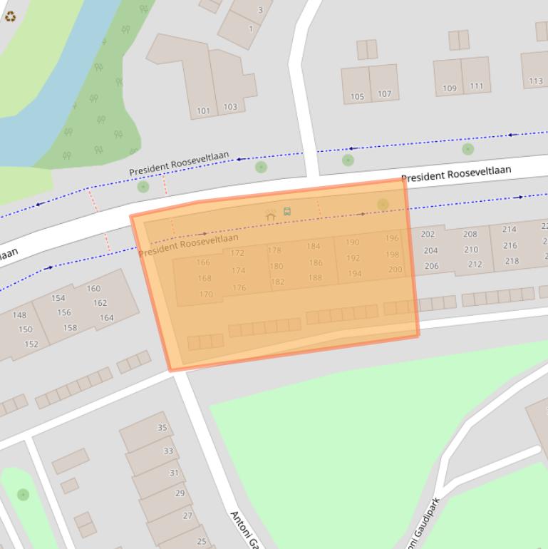 Kaart van postcodegebied 4382KX.