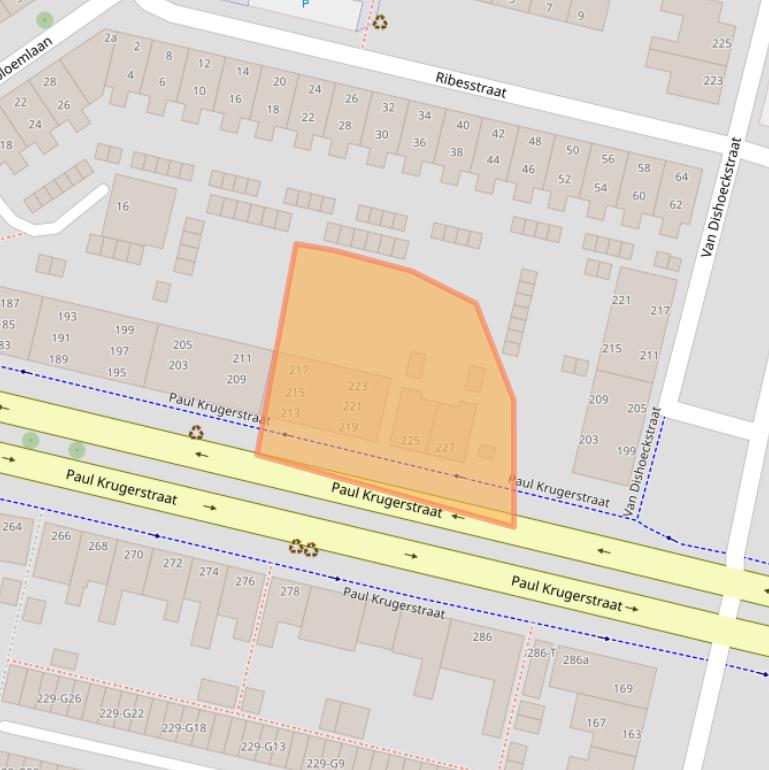 Kaart van postcodegebied 4382MG.