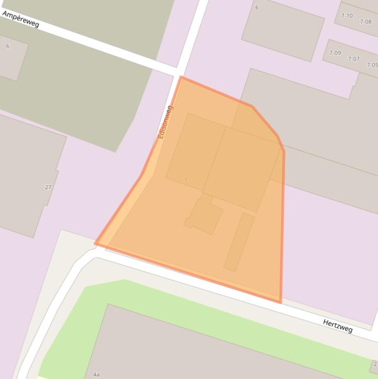 Kaart van postcodegebied 4382NZ.