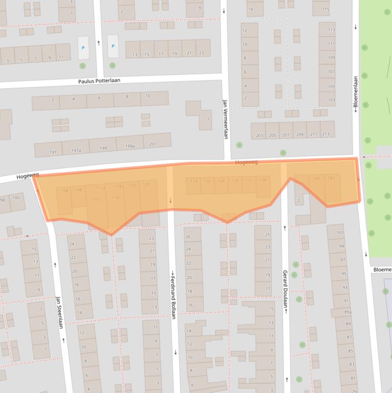 Kaart van postcodegebied 4382RK.
