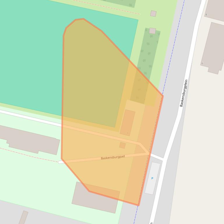 Kaart van postcodegebied 4383ND.