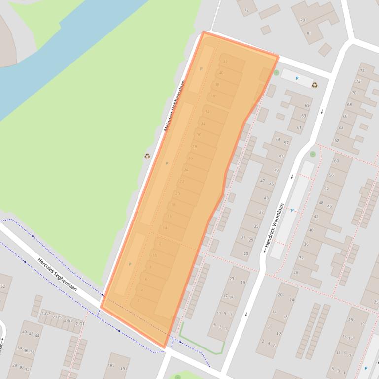 Kaart van postcodegebied 4383TH.