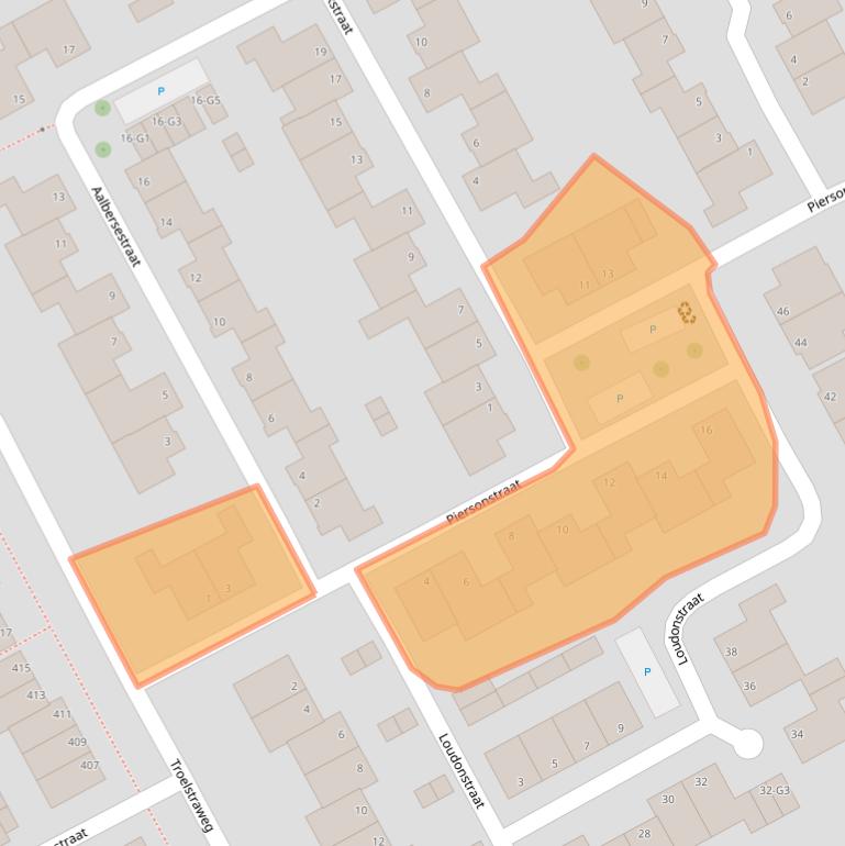 Kaart van postcodegebied 4384HK.