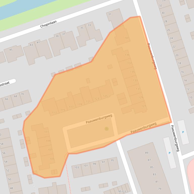 Kaart van postcodegebied 4384JD.