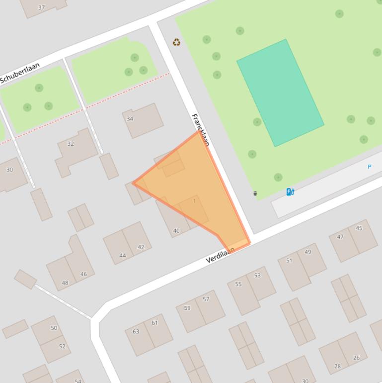 Kaart van postcodegebied 4384LH.