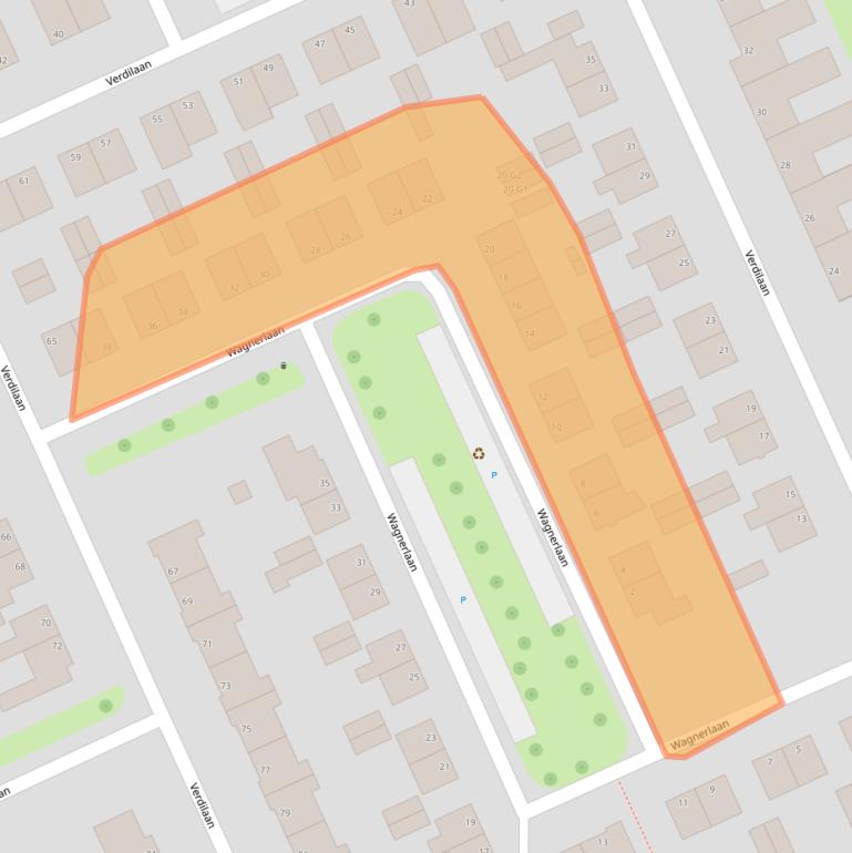 Kaart van postcodegebied 4384LK.