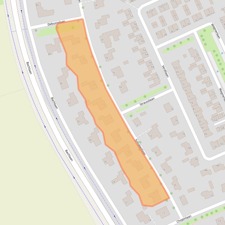 Kaart van postcodegebied 4384LL.