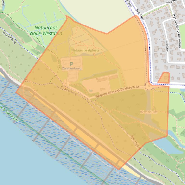 Kaart van postcodegebied 4384LV.