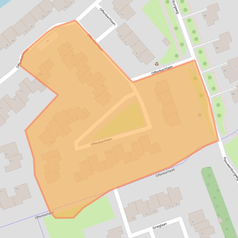 Kaart van postcodegebied 4384MH.