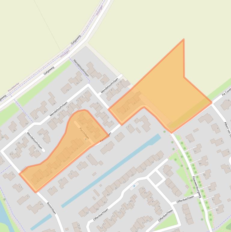 Kaart van postcodegebied 4384MK.