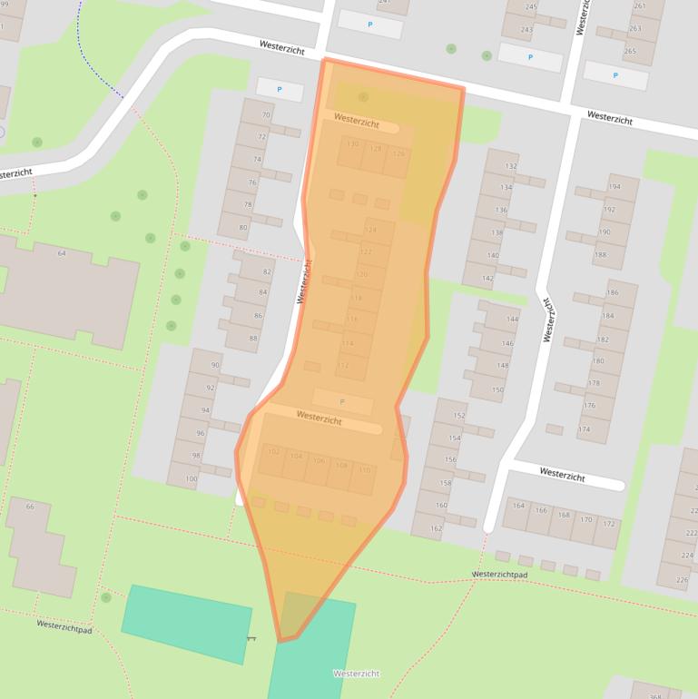 Kaart van postcodegebied 4385AP.