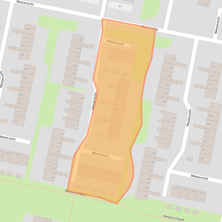 Kaart van postcodegebied 4385AV.