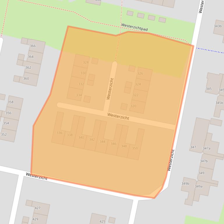 Kaart van postcodegebied 4385BL.