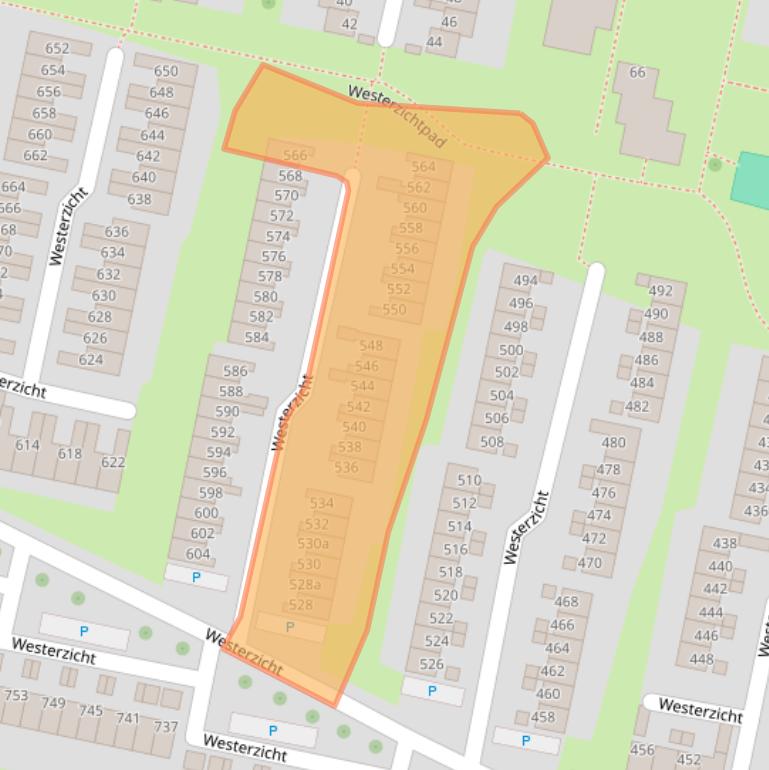 Kaart van postcodegebied 4385BT.