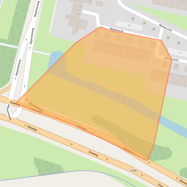 Kaart van postcodegebied 4385CE.