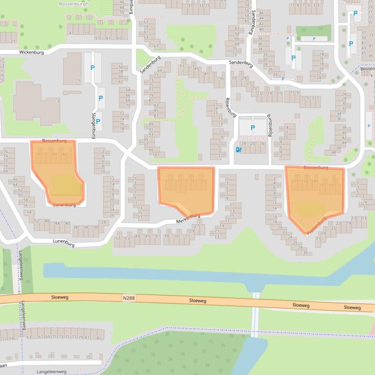 Kaart van postcodegebied 4385ED.