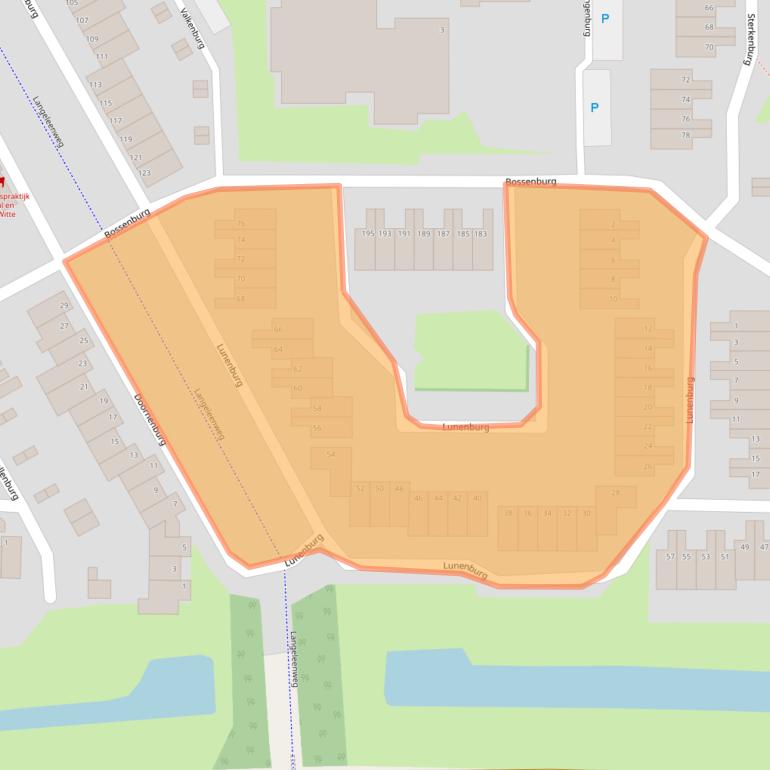 Kaart van postcodegebied 4385EP.