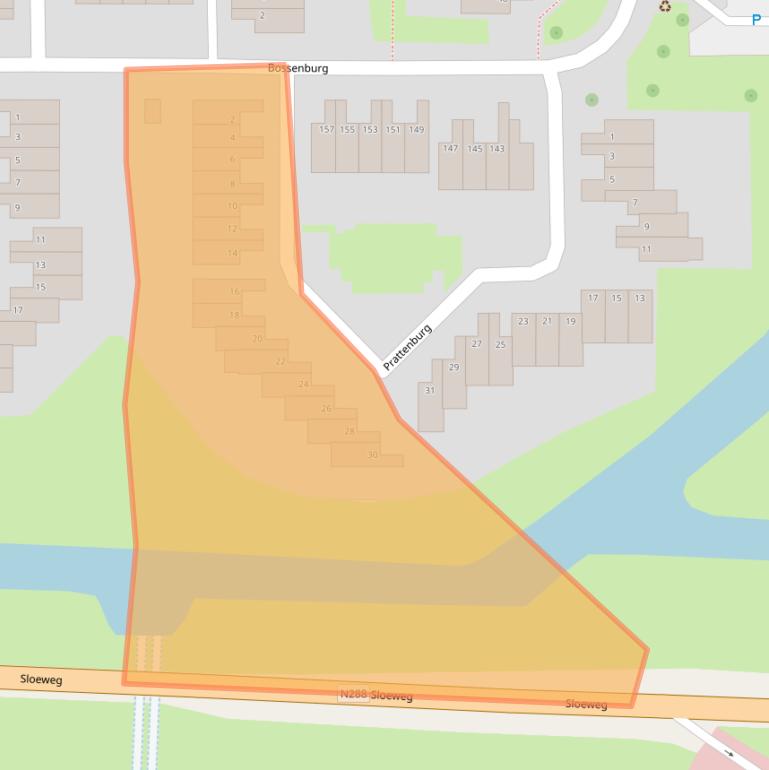 Kaart van postcodegebied 4385EV.