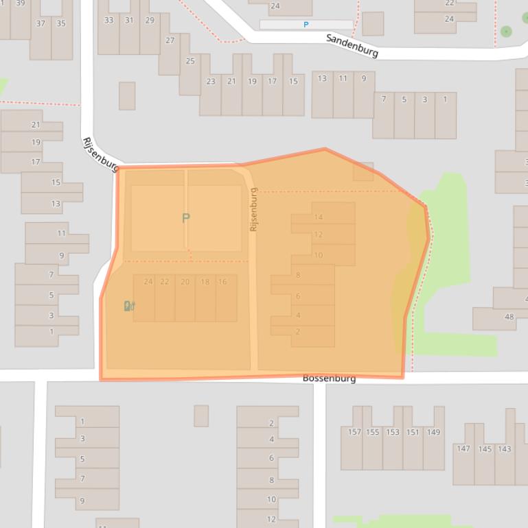 Kaart van postcodegebied 4385EX.