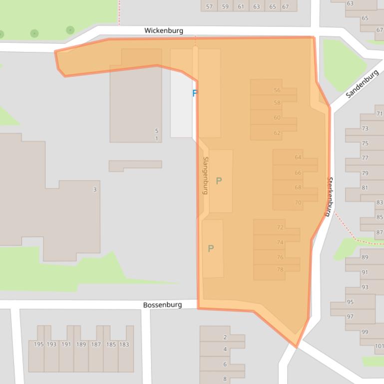 Kaart van postcodegebied 4385GG.