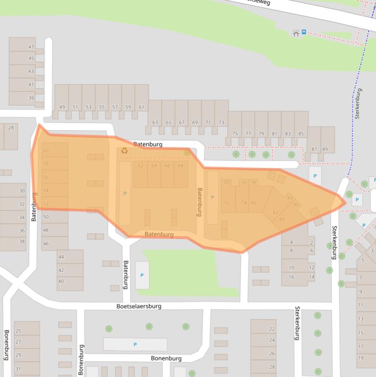 Kaart van postcodegebied 4385HD.