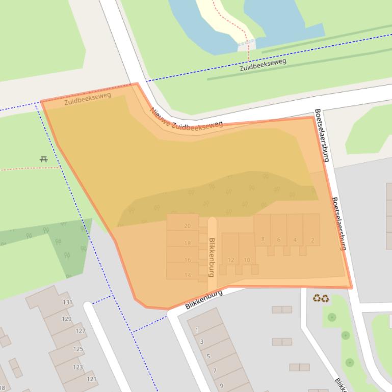 Kaart van postcodegebied 4385HH.