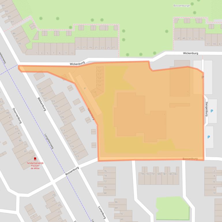 Kaart van postcodegebied 4385HT.