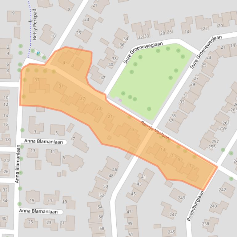 Kaart van postcodegebied 4385KA.