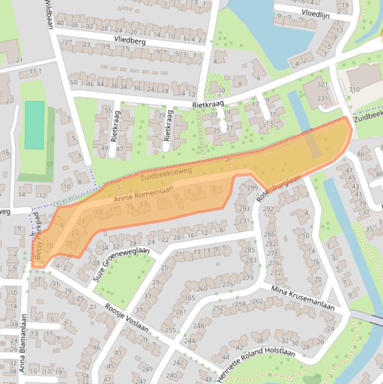 Kaart van postcodegebied 4385KD.