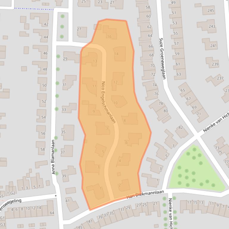 Kaart van postcodegebied 4385KR.