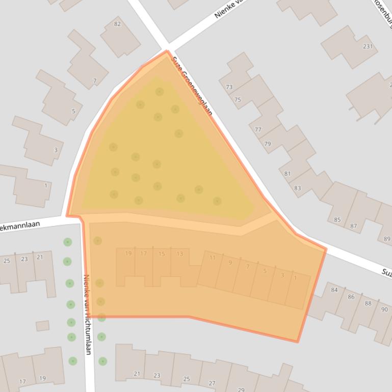 Kaart van postcodegebied 4385KS.