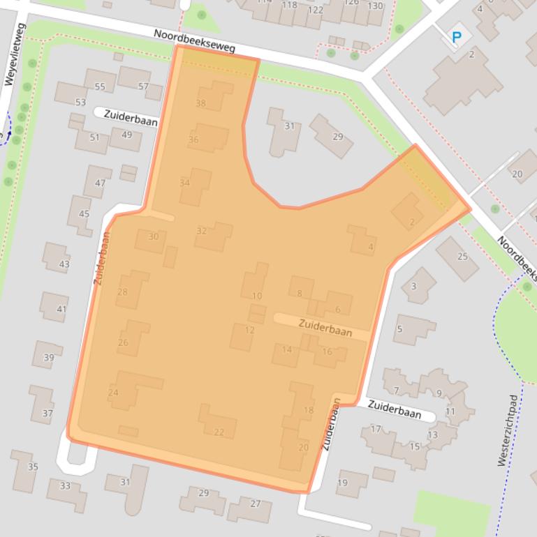 Kaart van postcodegebied 4386CG.