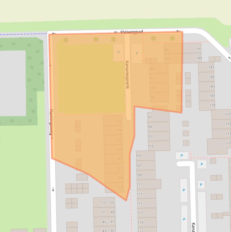 Kaart van postcodegebied 4386DG.