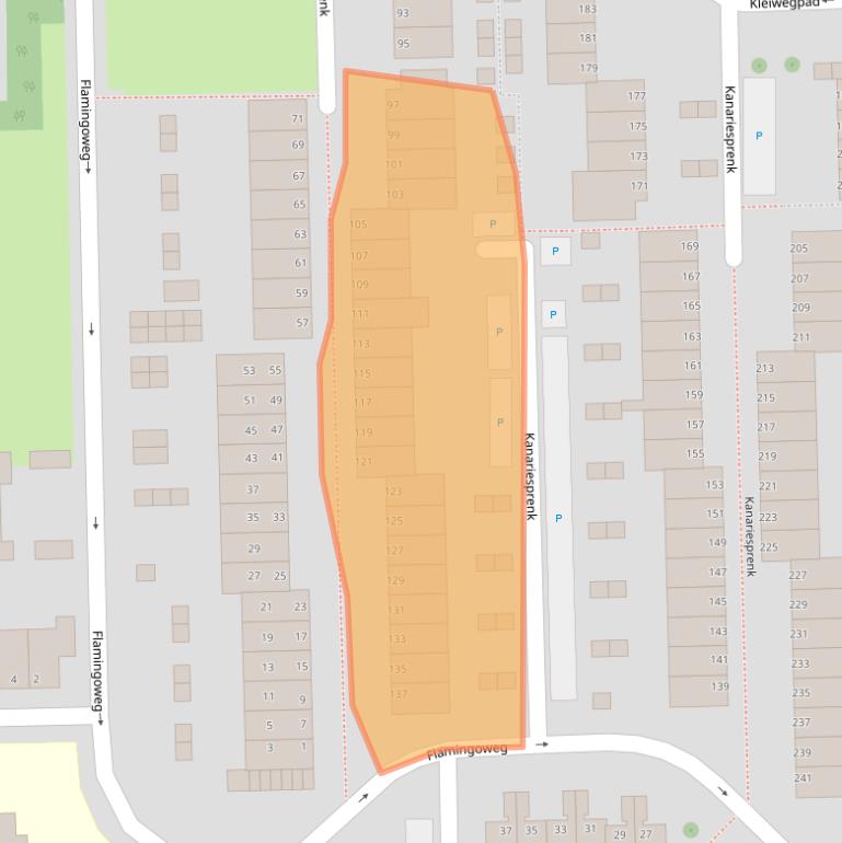 Kaart van postcodegebied 4386DH.