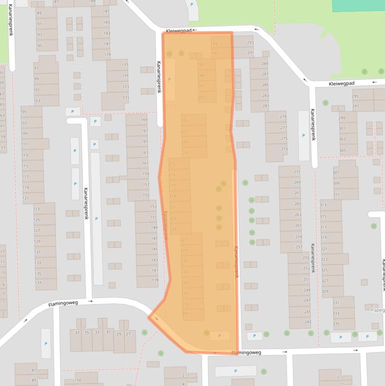 Kaart van postcodegebied 4386DK.