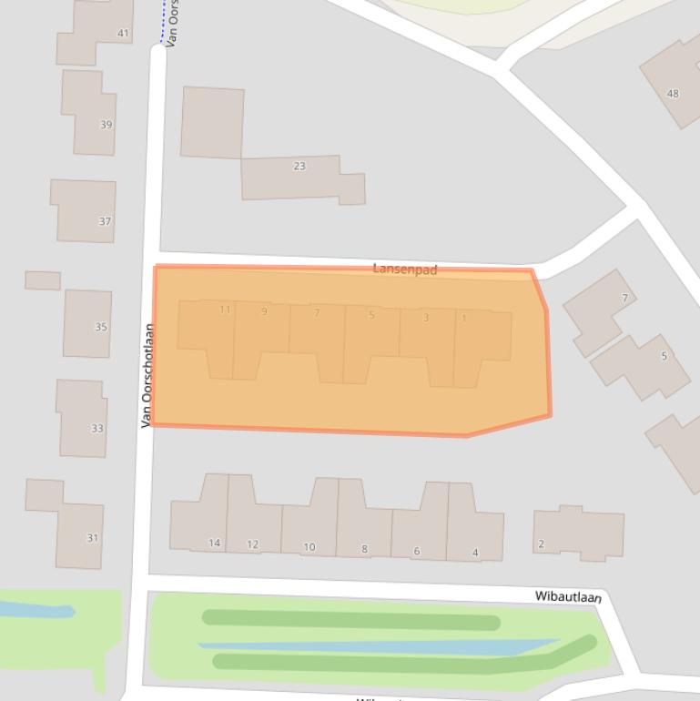 Kaart van postcodegebied 4386ED.