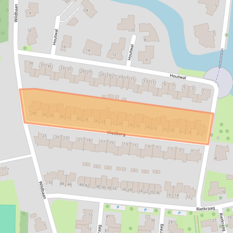 Kaart van postcodegebied 4386GH.