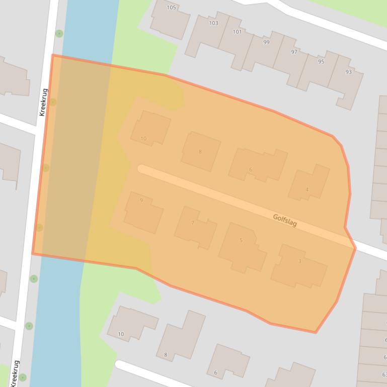 Kaart van postcodegebied 4386HH.