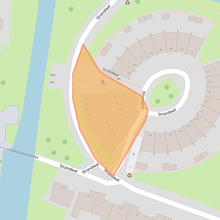 Kaart van postcodegebied 4386HK.