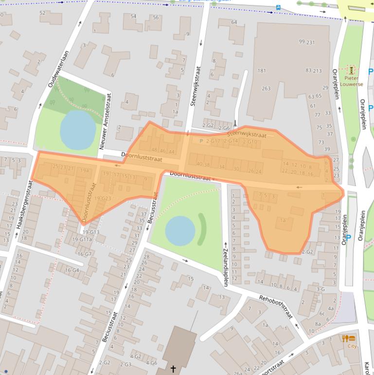 Kaart van postcodegebied 4388AM.