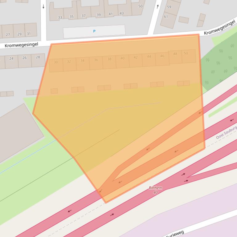 Kaart van postcodegebied 4388HN.