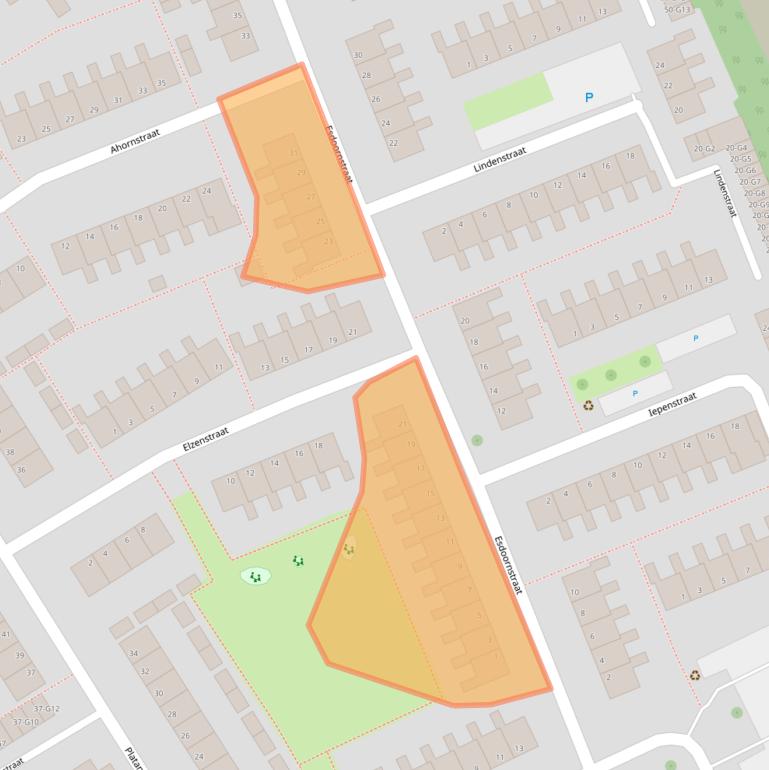 Kaart van postcodegebied 4388PH.